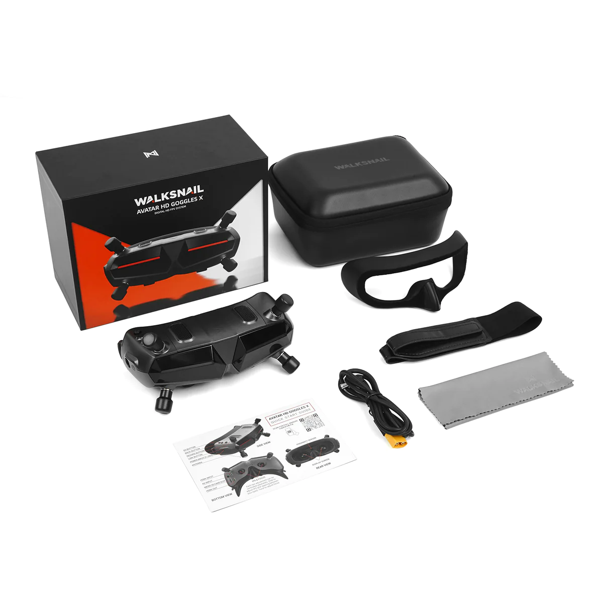 Walksnail Avatar Hd Goggles X - CADDX FPV Walksnail Avatar HD-bril X