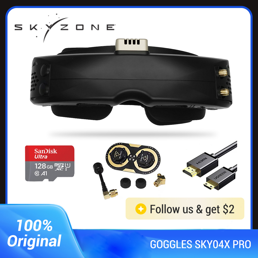 Skyzone Sky04O Pro Fpv Goggles - Skyzone SKY04X PRO 5.8GHz FPV-bril /