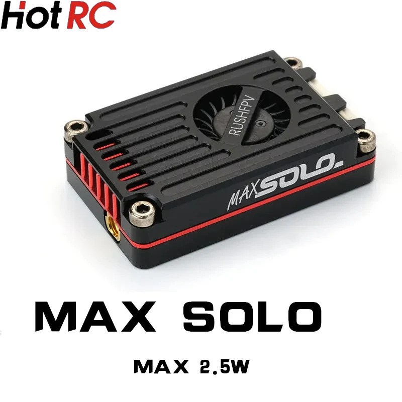 Rushfpv Rush Max Solo 5.8G 2.5W Vtx - RUSHFPV TANK MAX SOLO VTX 5,8GHz