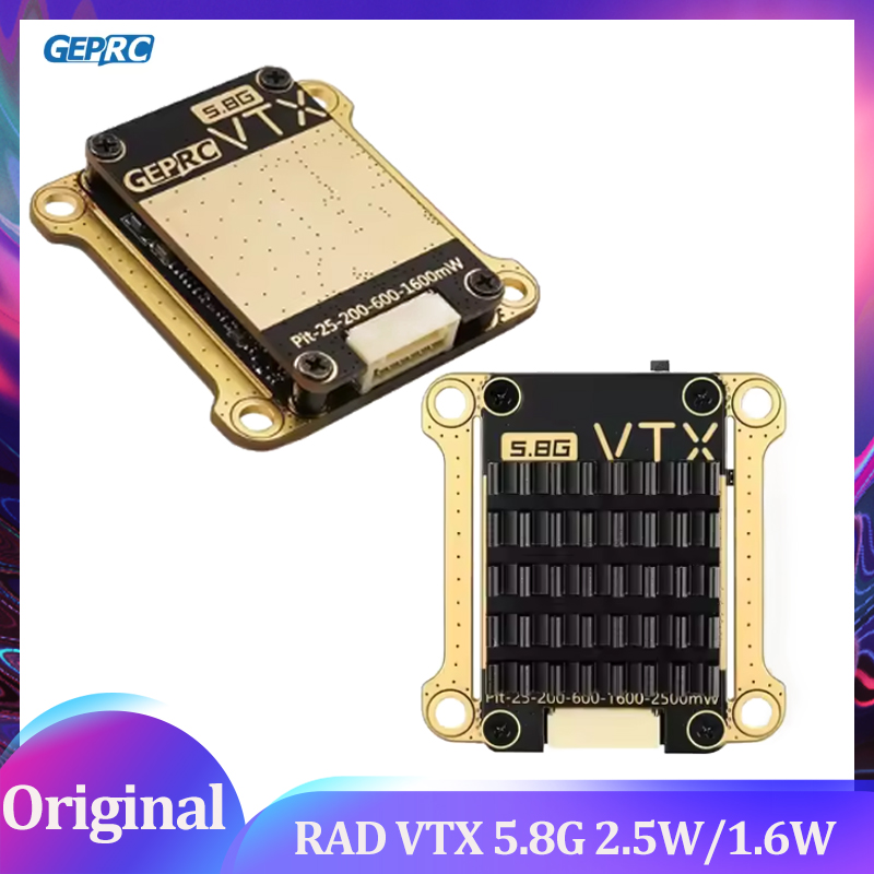 GEPRC RAD VTX 5.8G 1.6W 2.5W 4 - Geprc Rad Vtx 5.8G 2.5W recensie en prijs